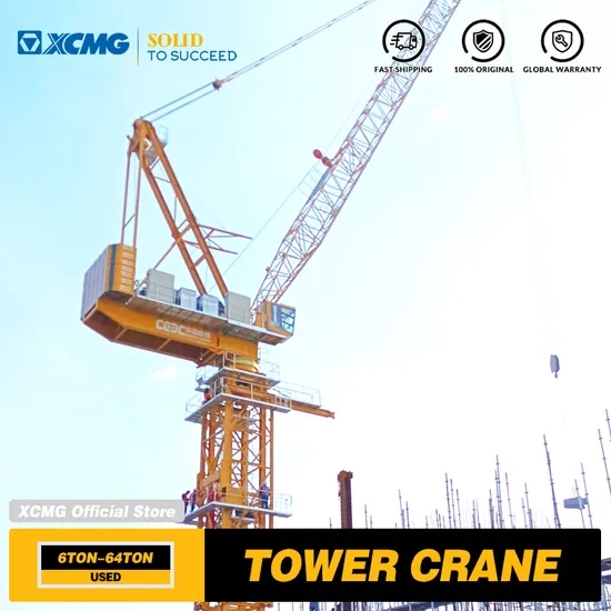 XCMG Official Xgl190-14s 14 Ton Chinese Construction Luffing Tower Crane Price for Sale